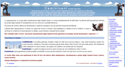 Desktop Screenshot of caminisani.it
